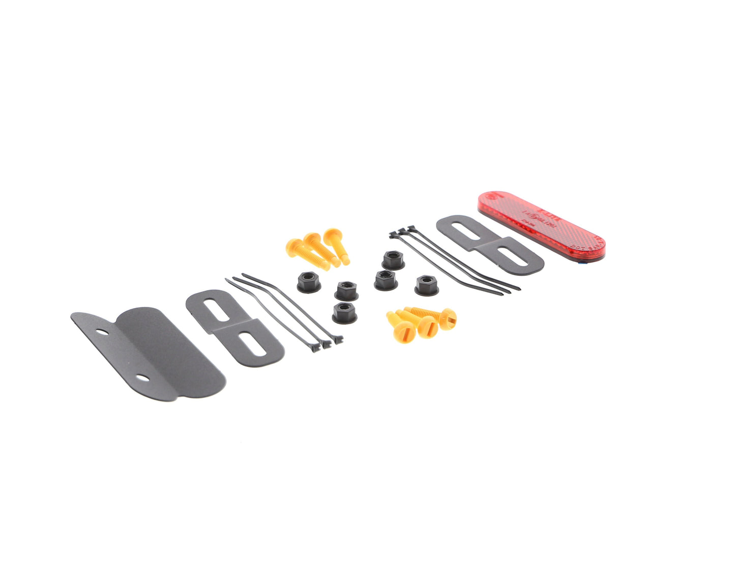 Number Plate And Reflector Mounting Kit