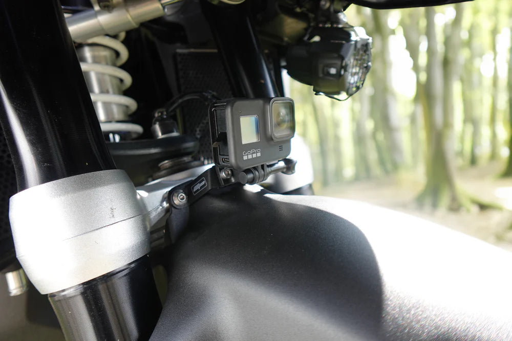 BMW R 1300 GS Models (2024+) Action / Dash Cam Mount - Evotech Performance