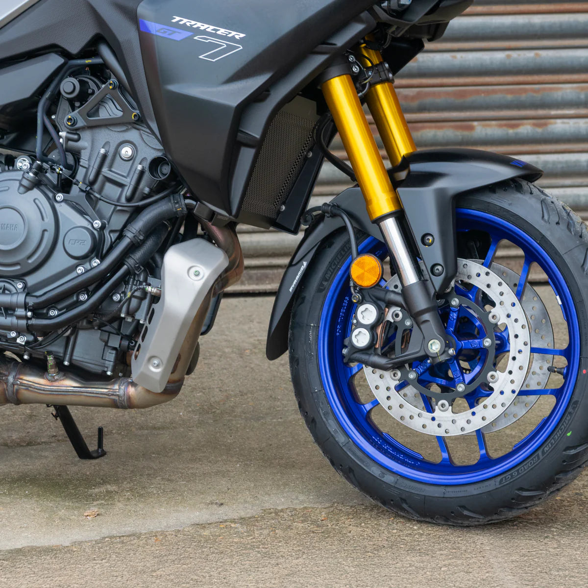 Yamaha Tracer 7 & 7 GT (2025 - On) Pyramid Fenda Extenda  | Matte Black |