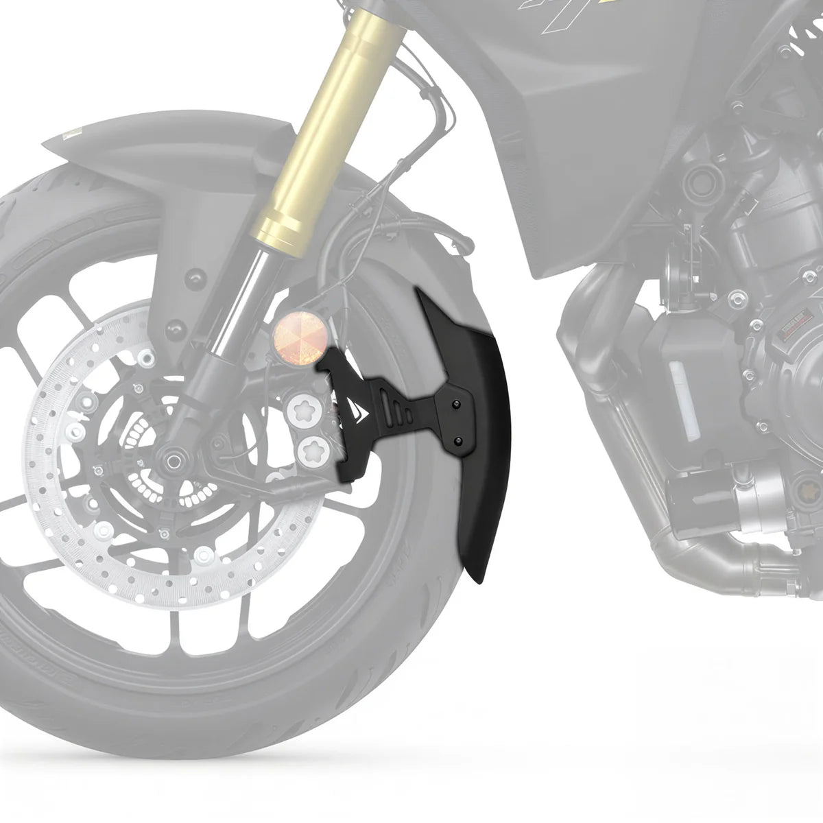Yamaha Tracer 7 & 7 GT (2025 - On) Pyramid Fenda Extenda EXTRA / Matte Black
