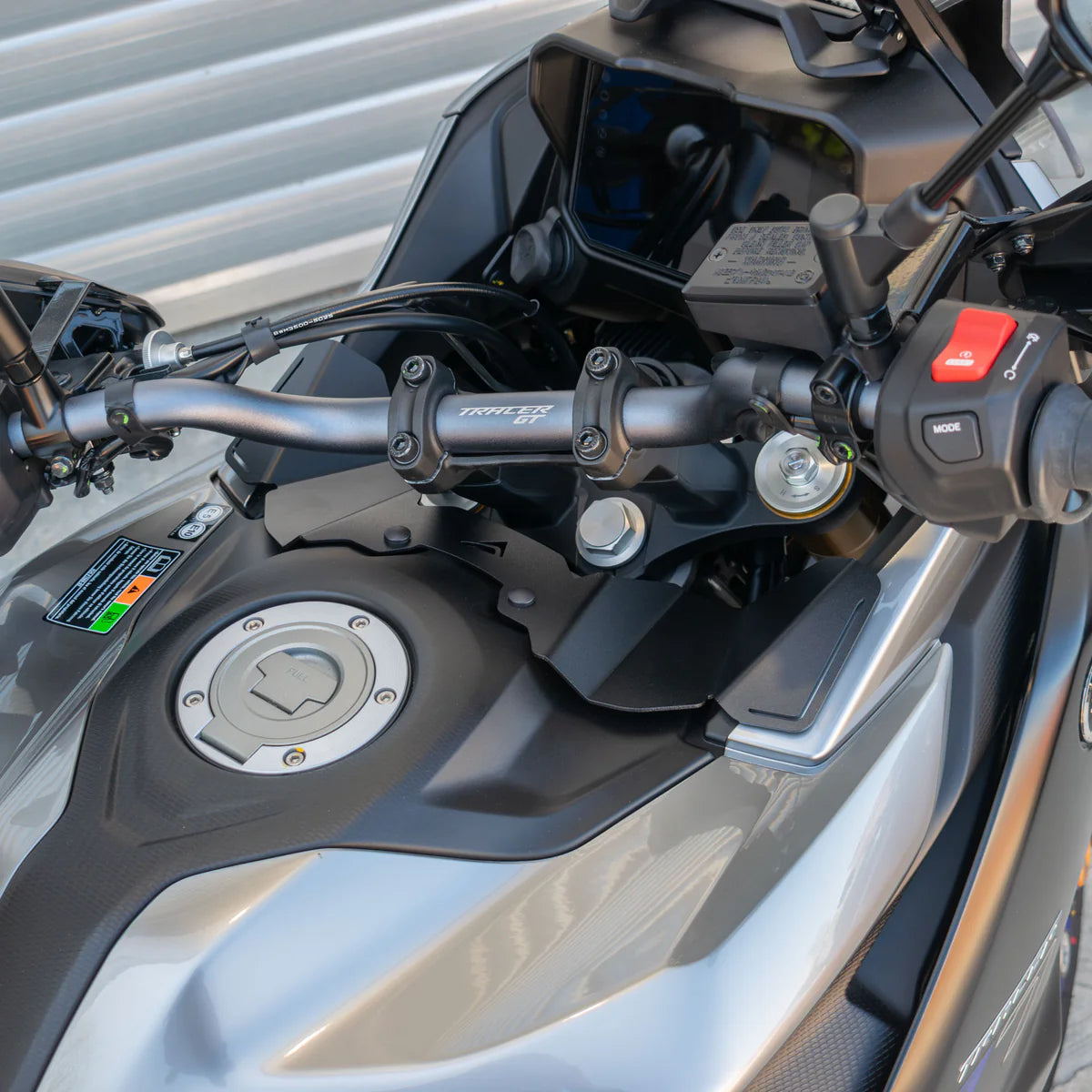 Yamaha Tracer 7 & 7 GT (2025 - On) Pyramid Wind Deflector | Matte Black |