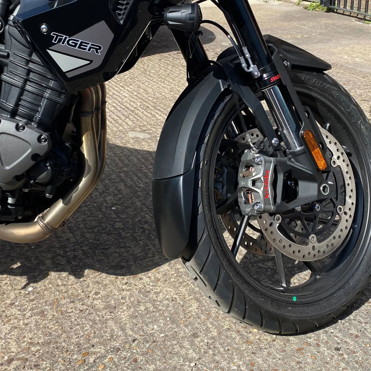 Triumph Tiger 1200 XR & XC Models (2016 - 2021) Pyramid Front Fender Extender.