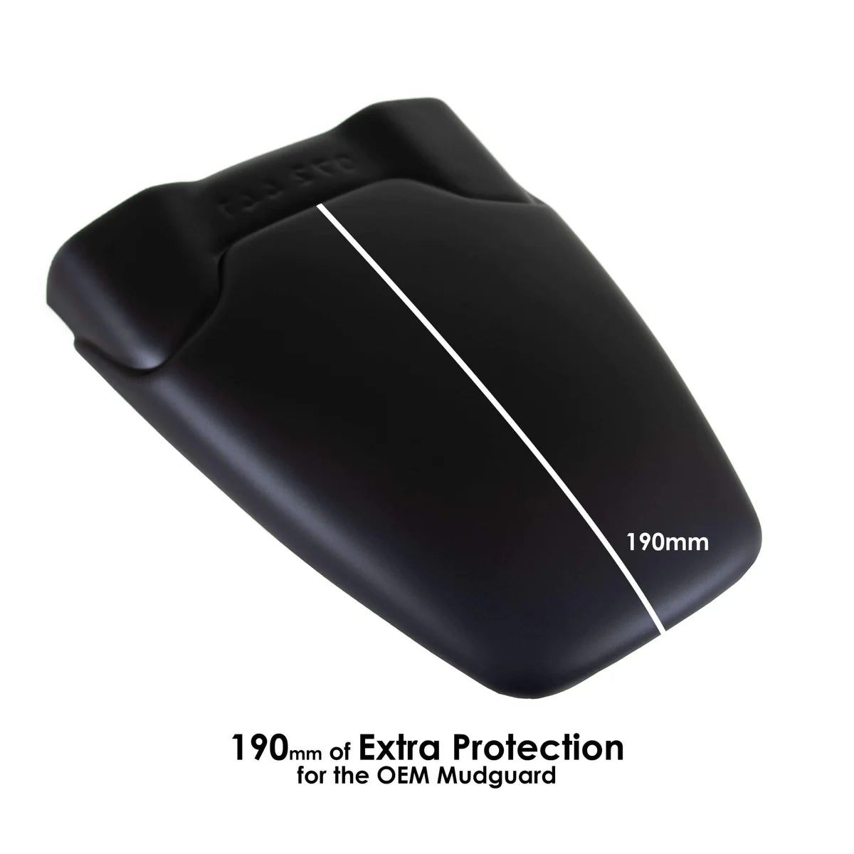 Yamaha MT-07 (2018- 2024) Pyramid Hugger Extender Matte Black