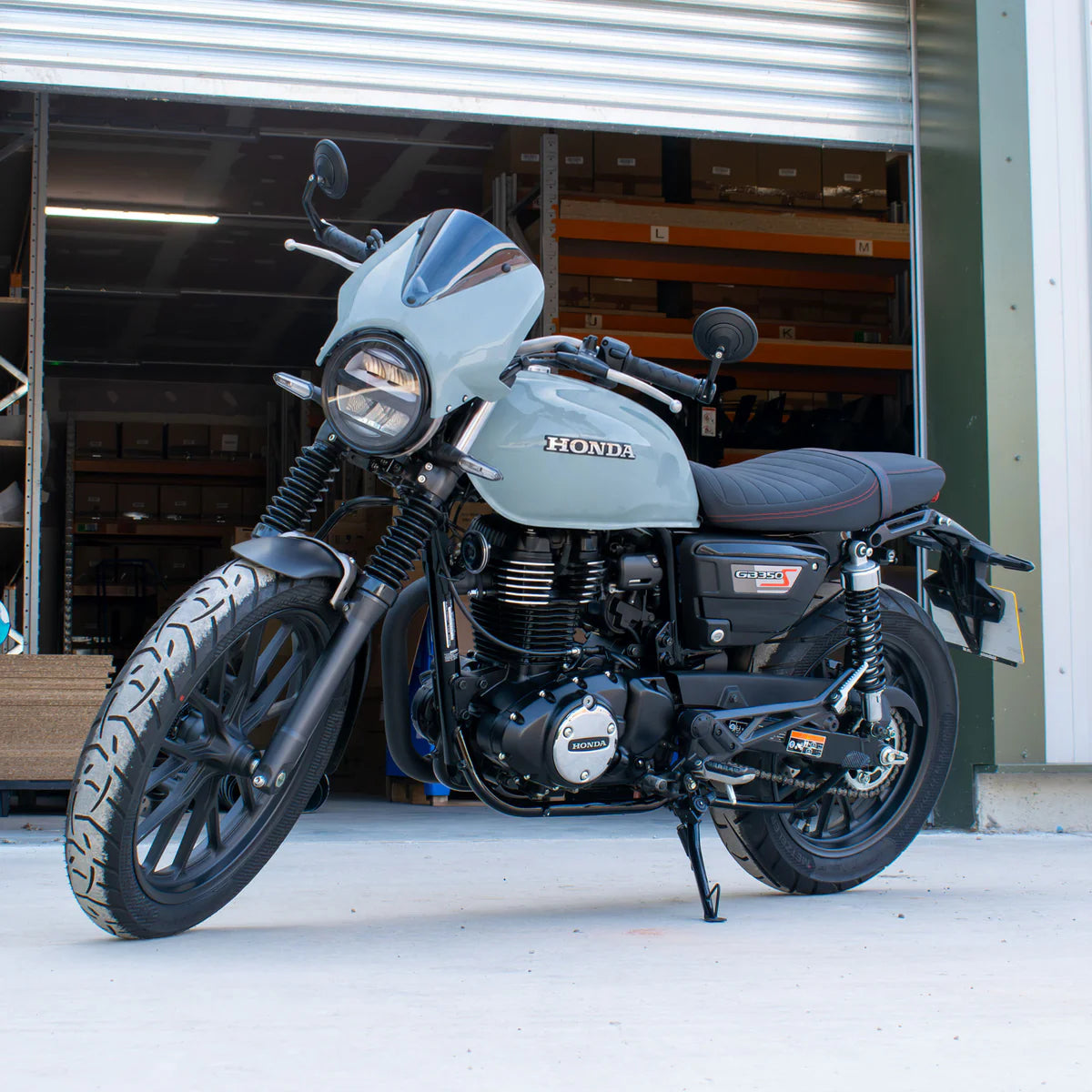 Honda GB350S Pyramid Fly Screen Puco Blue (2025 - On)