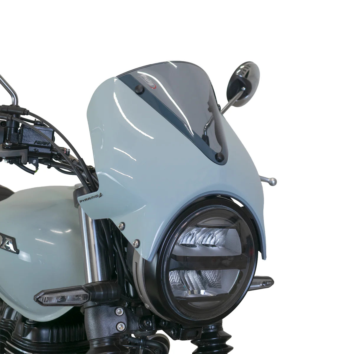 Honda GB350S Pyramid Fly Screen Puco Blue (2025 - On)
