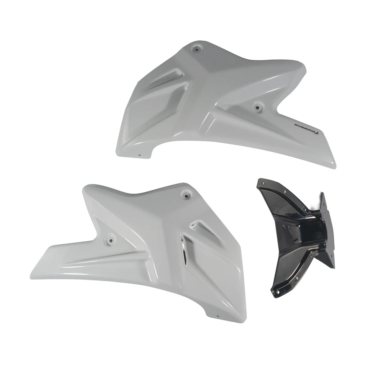 Honda CB1000 Hornet (2025 - On) Pyramid Belly Pan | Pearl Glare White |