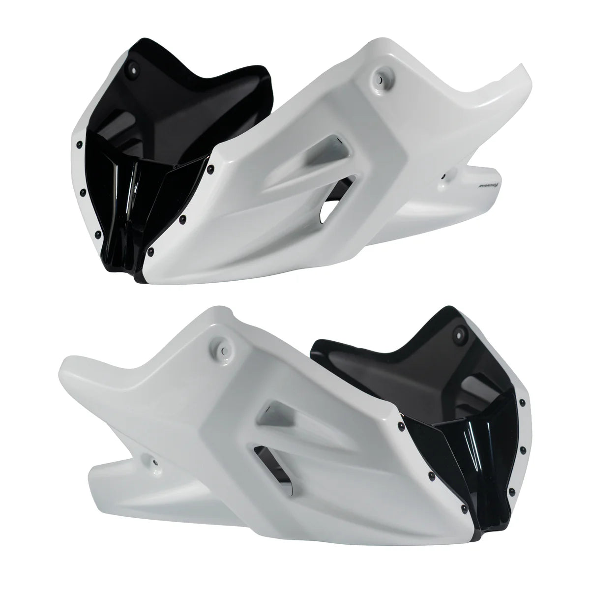 Honda CB1000 Hornet (2025 - On) Pyramid Belly Pan | Pearl Glare White |
