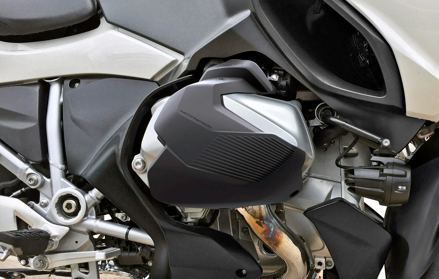 BMW R 1250 GS & R Models (2019-2023) MachineartMoto X-Heads Engine Covers Matte Black