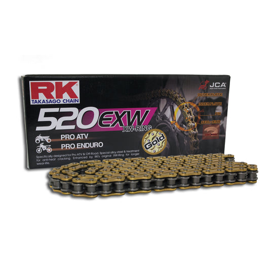 RK GB520EXW-130 Gold XW-Ring Chain