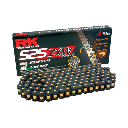 RK BL525ZXW-122 Black Scale XW-Ring Chain