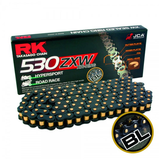 RK BL530ZXW-114 Black Scale XW-Ring Chain
