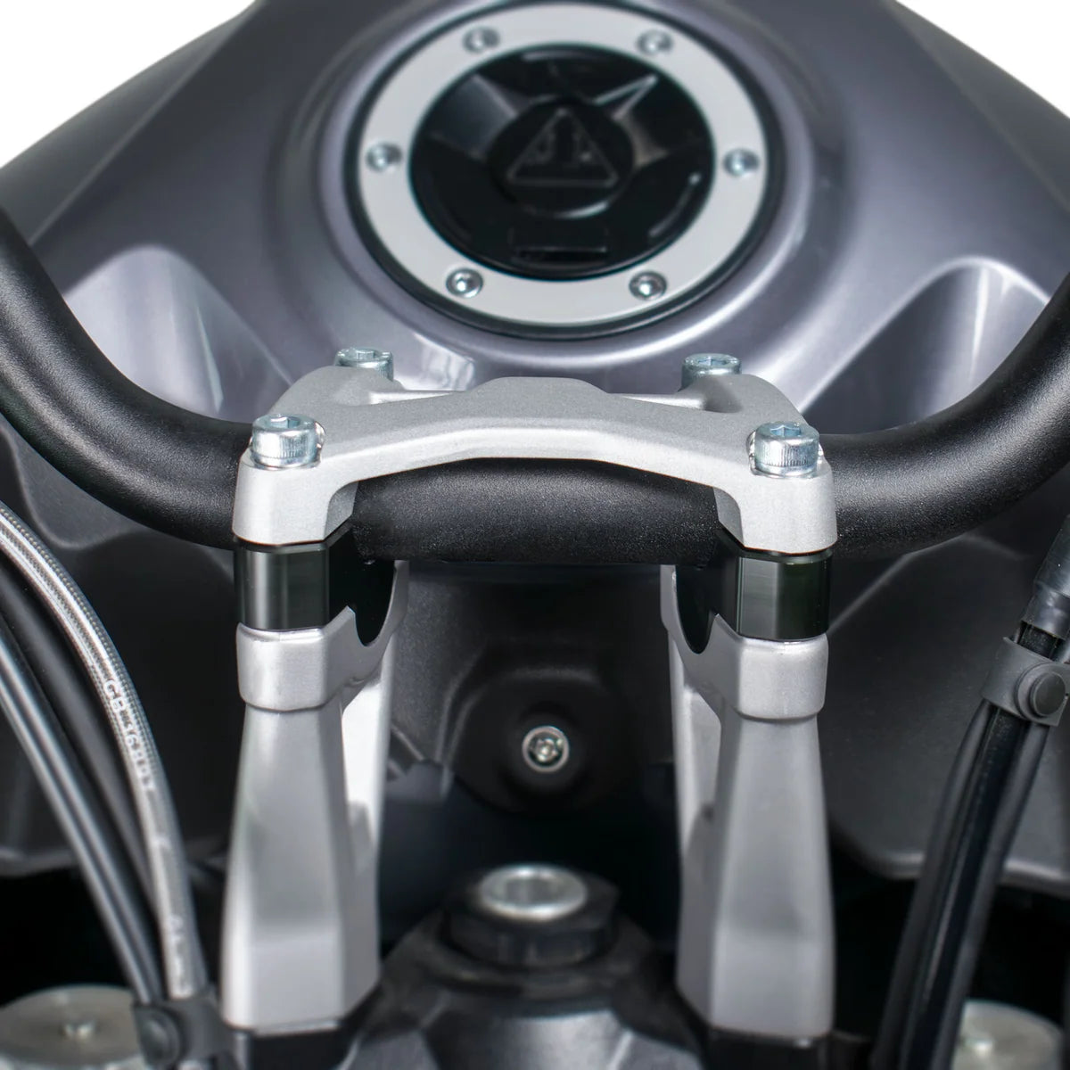 Triumph Tiger Sport 800 Tour Handlebar Riser Gloss Black. Pyramid.(2025 - On)