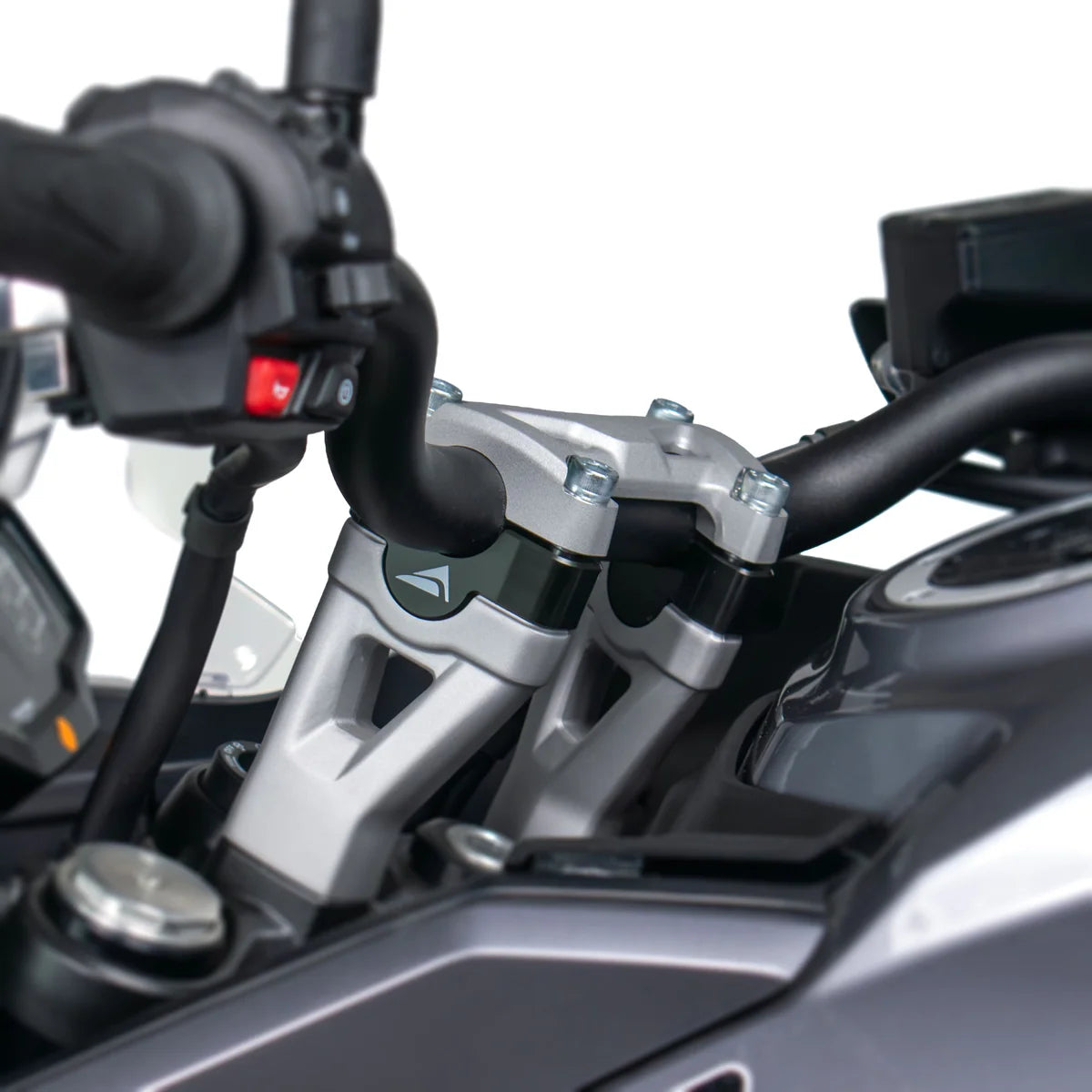 Triumph Tiger Sport 800 Tour Handlebar Riser Gloss Black. Pyramid.(2025 - On)