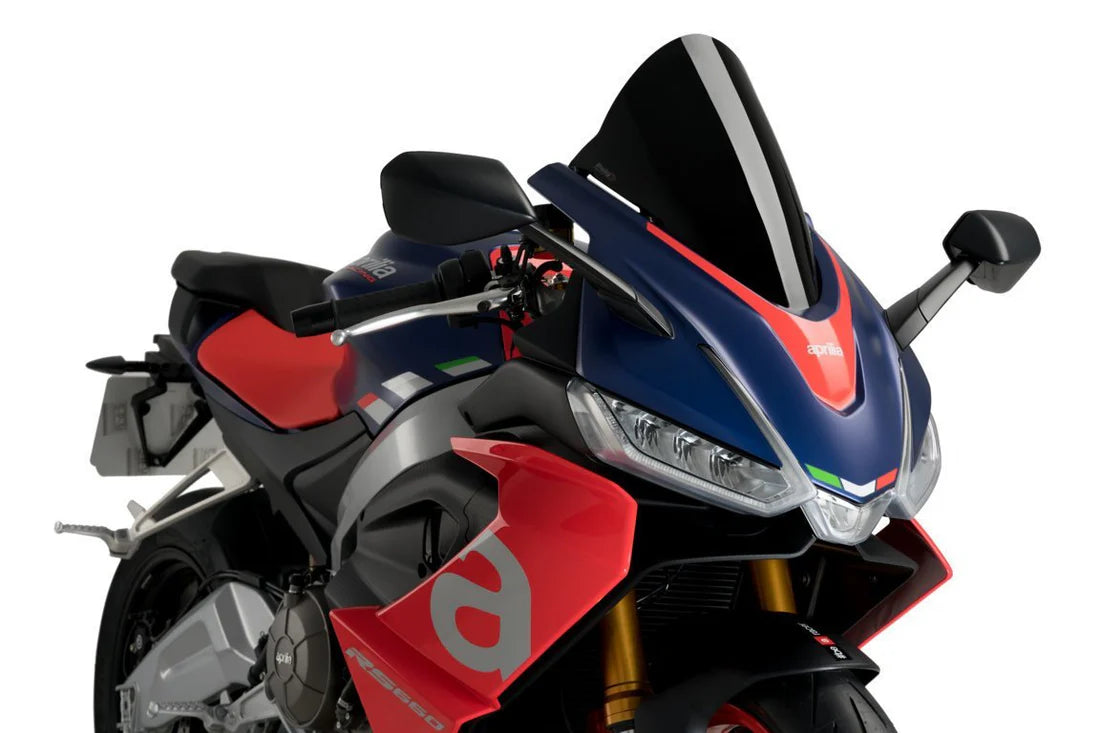 Aprilia RS660 & Factory (2025 - On). Puig R-Racer Screen Options