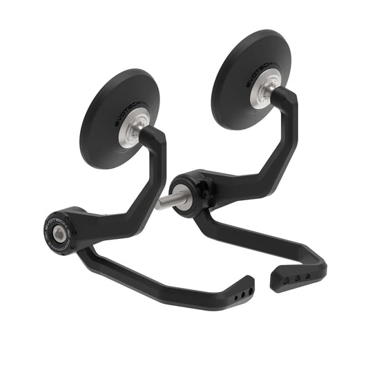 BMW F 900 R Models (2020 - On)  Bar End Mirrors / Brake and Clutch Protector Kit (Retro Round)  Evotech Performance