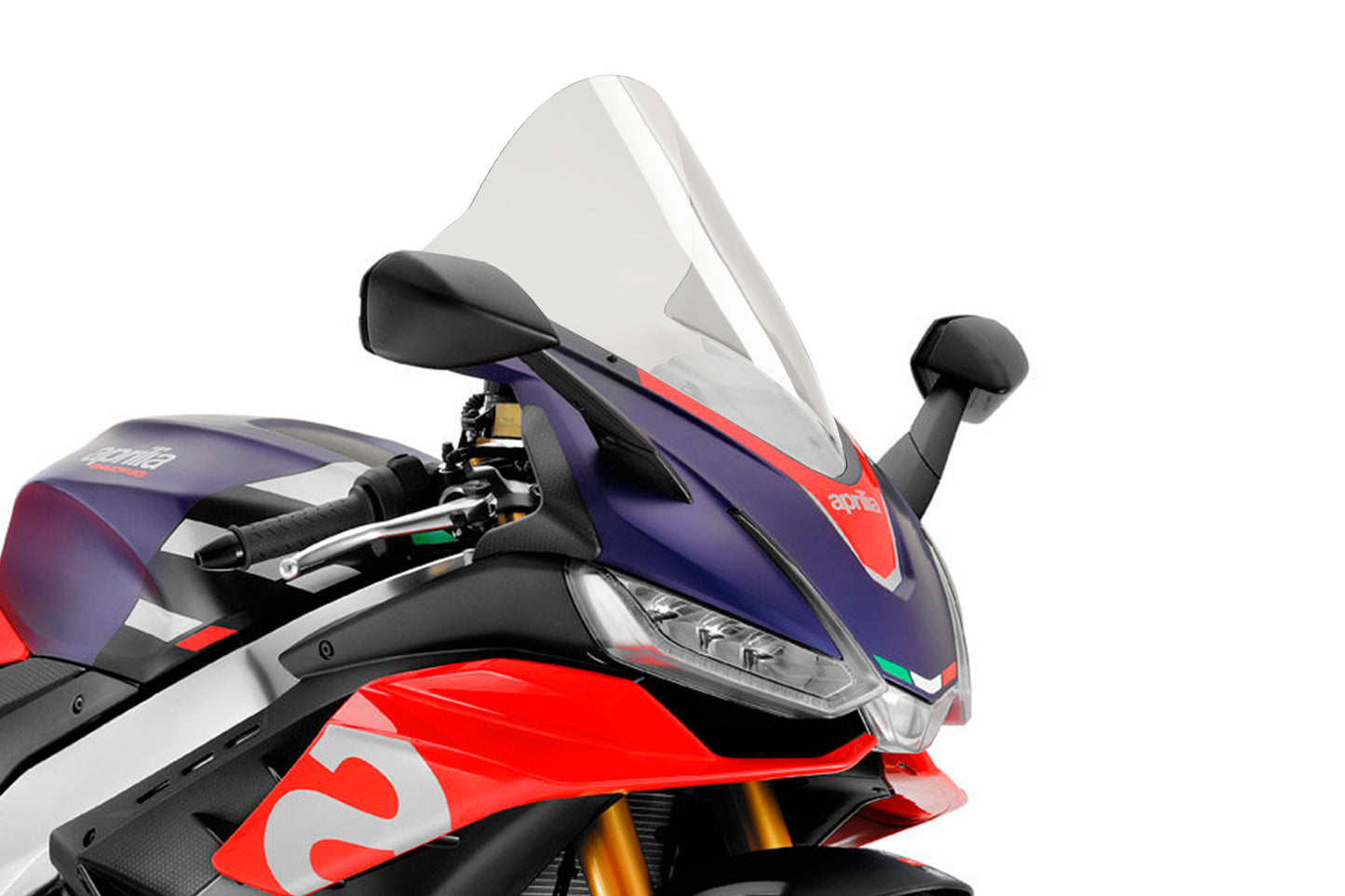 Aprilia RSV4 & Factory (2021 - On). Puig R-Racer Screen Options