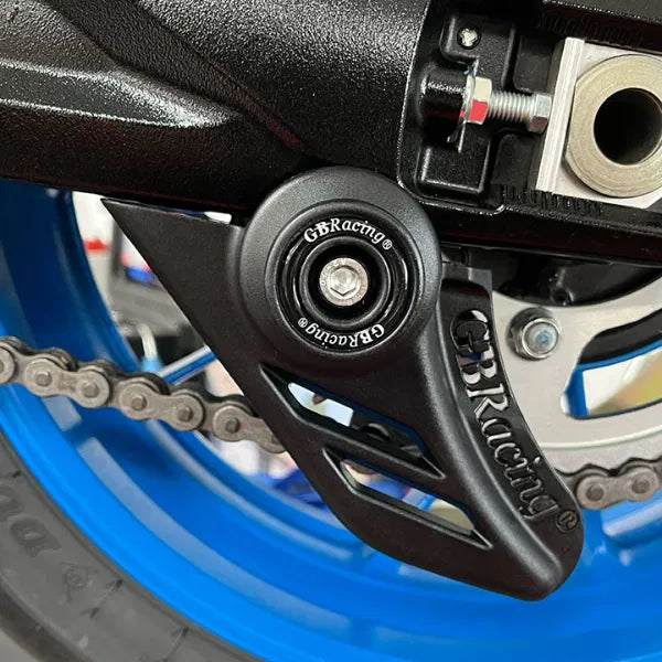 Kawasaki Ninja ZX-4R (2023 - On) Models. Lower Chain Guard & Stand Bobbins. GB Racing