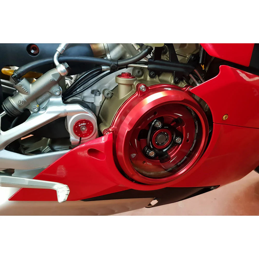 Ducati Panigale V4 models (2018 - On) Clutch Pressure Plate Red. CNC Racing