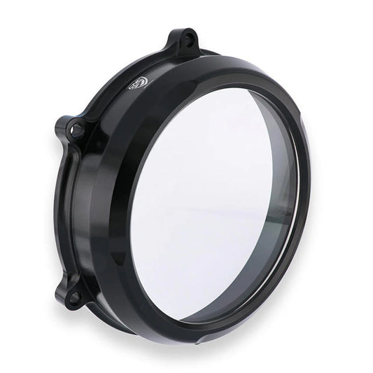 Ducati Streetfighter V4 Models (2020- On) Clear Clutch Cover Black. CNC Racing