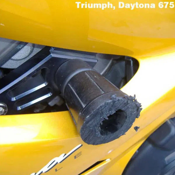 Triumph Daytona 675R (2011-2012) 675 (2006 - 2010) Crash Mushrooms (Both Sides) GB Racing