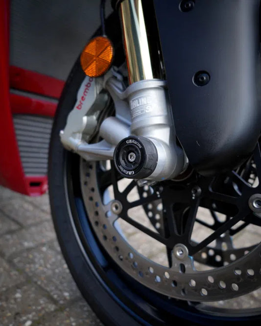 Ducati Panigale V4 & S (2025+) Front Quick release Spindle Bobbin Set - GB Racing