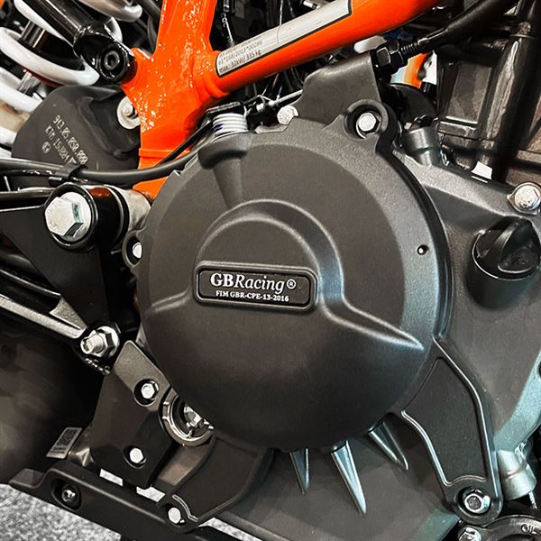 KTM RC 390 (2022+) Secondary Clutch Cover Protector. GB Racing