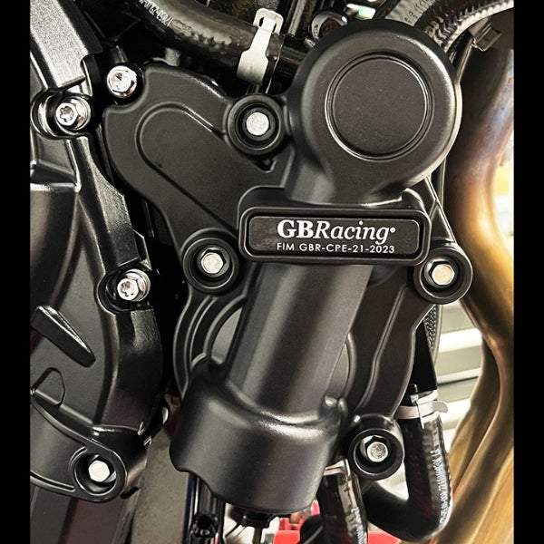 Suzuki GSX-8S Secondary Water Pump Cover Protector. (2023+) - GB Racing