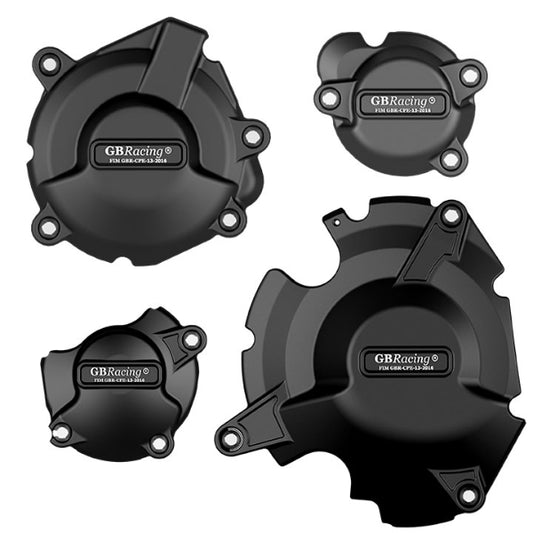 Suzuki GSX-R 750 K4 - K5 (2004 - 2005) Secondary Engine Cover Protection - Set. GB Racing