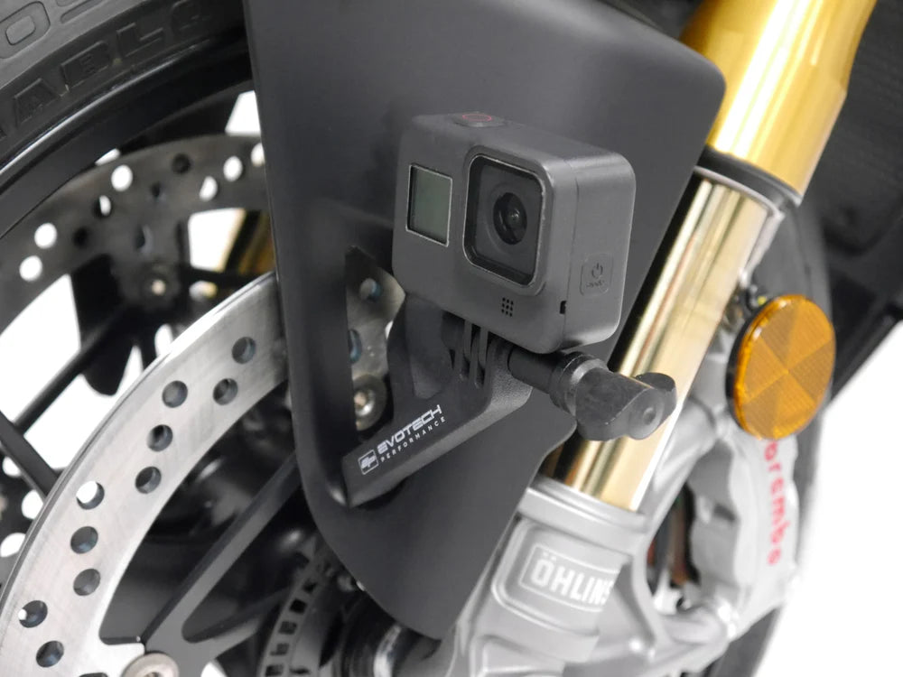 Ducati Panigale 1199 Action / Safety Camera Front Mudguard Mount -  (2012 - 2015) (L/H Side) Evotech Performace