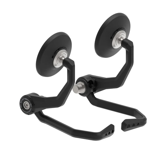 Aprilia Tuono V4 & Factory (2025 - On) Bar End Mirrors / Brake and Clutch Protector Kit (Retro Type) - Evotech Performance