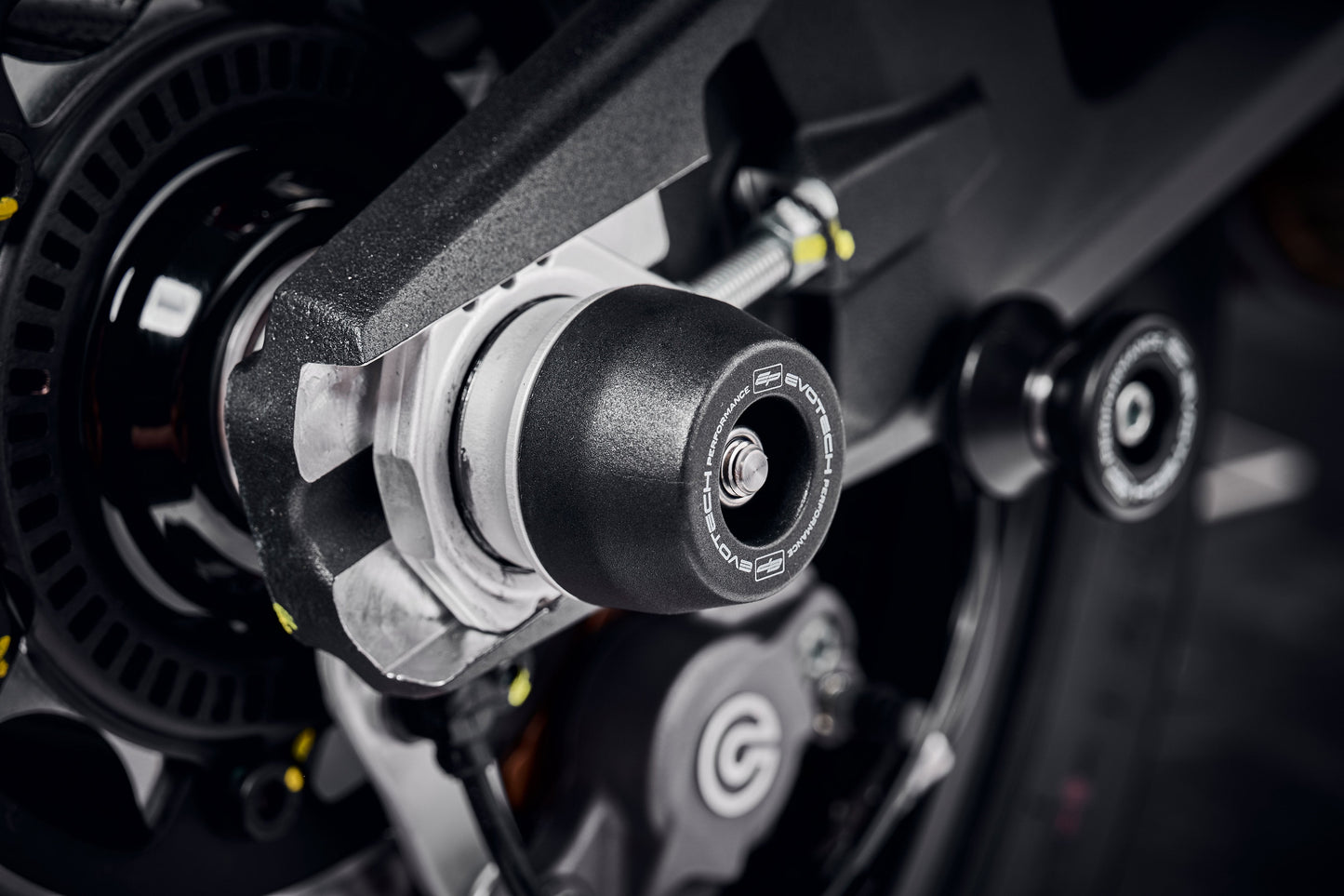 Evotech Rear Spindle Bobbins - Ducati DesertX V2 (2026+)