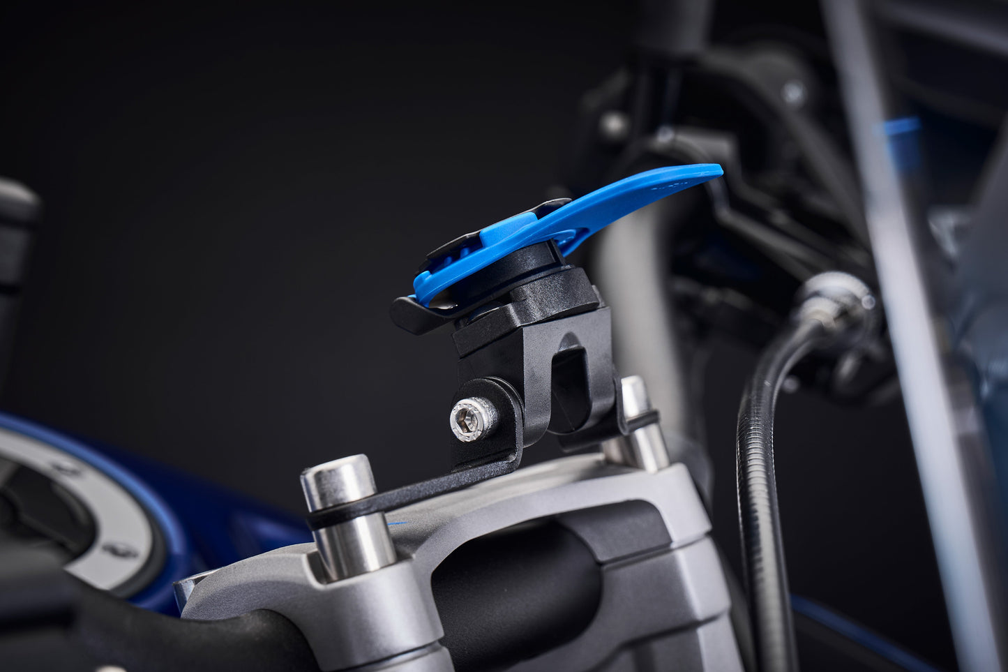 Evotech Quad Lock Compatible Handlebar Clamp Mount - Triumph Tiger Sport 660 (2026+)