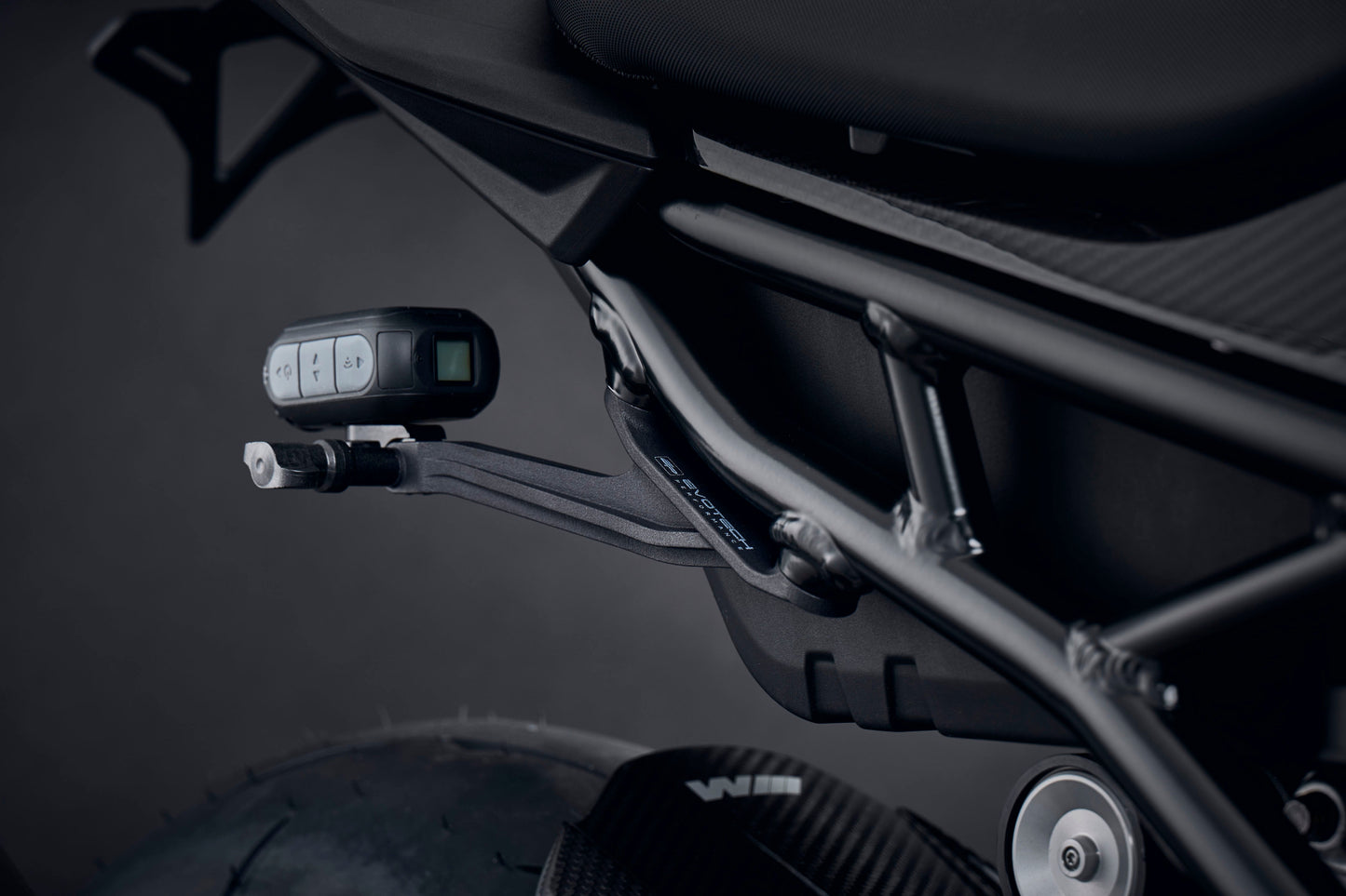 Evotech Footpeg Rear facing Action Camera Mount - BMW M 1000 RR (2025+) (Right-hand Side)