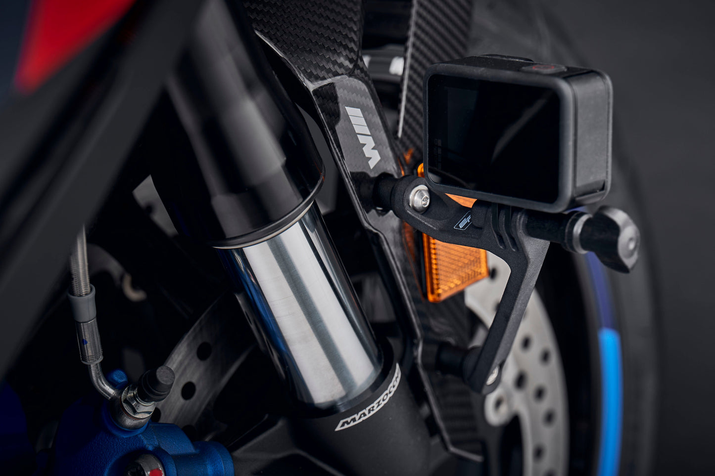 Evotech Action / Safety Camera Front Mudguard Mount - BMW F 450 GS (2026+)