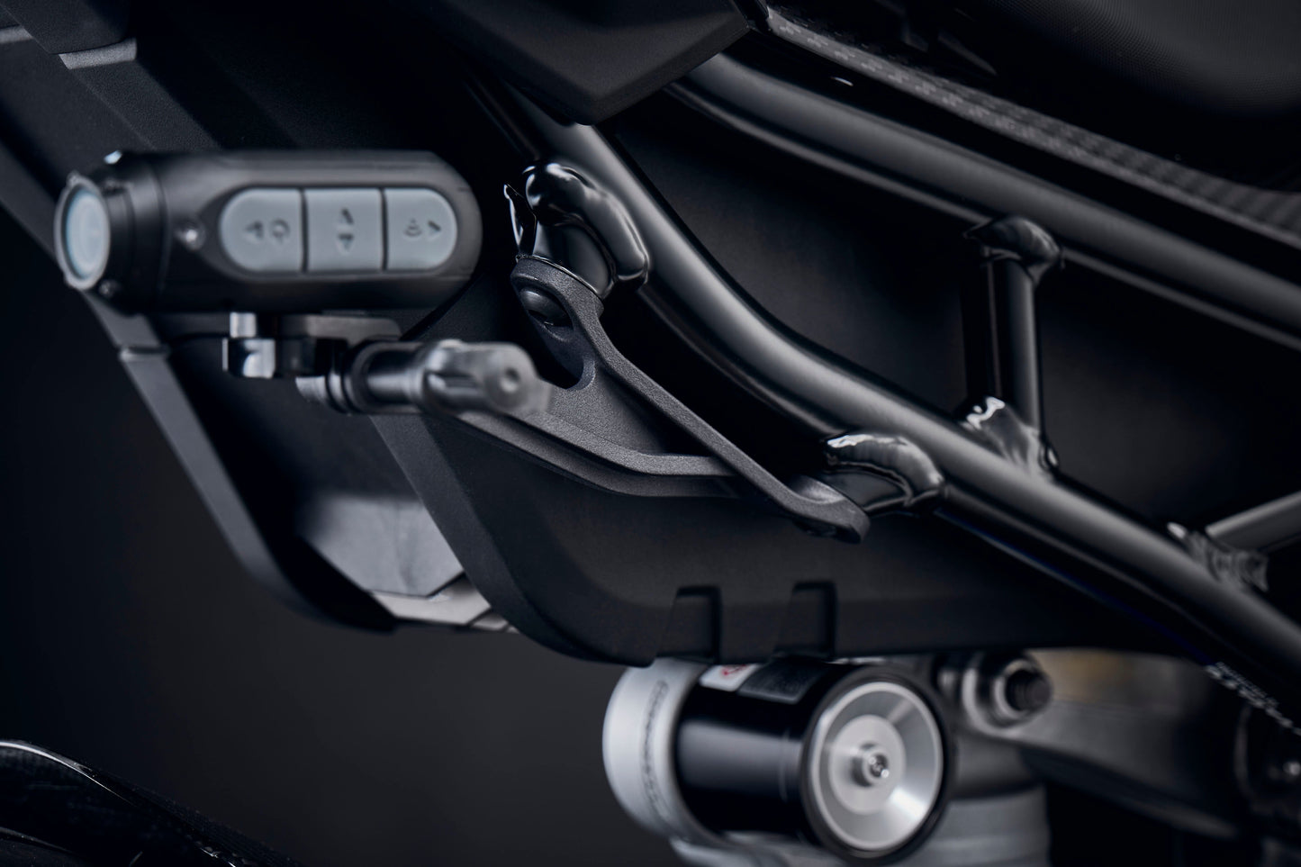 Evotech Footpeg Rear facing Action Camera Mount - BMW M 1000 RR (2025+) (Right-hand Side)
