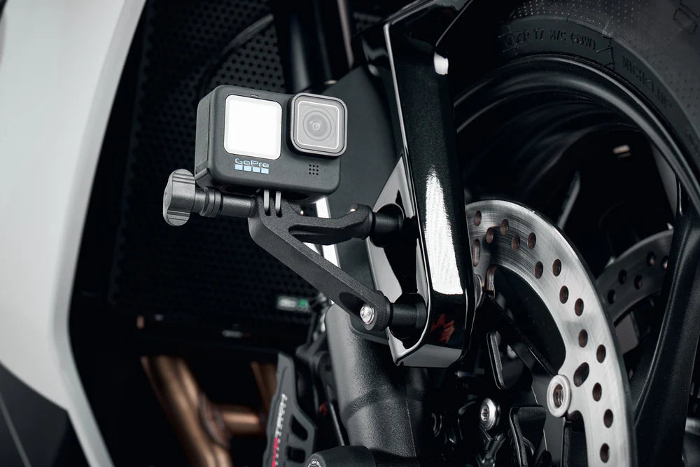 Triumph Daytona 660 (2024+) Action / Safety Camera Front Mudguard Mount Evotech Performance