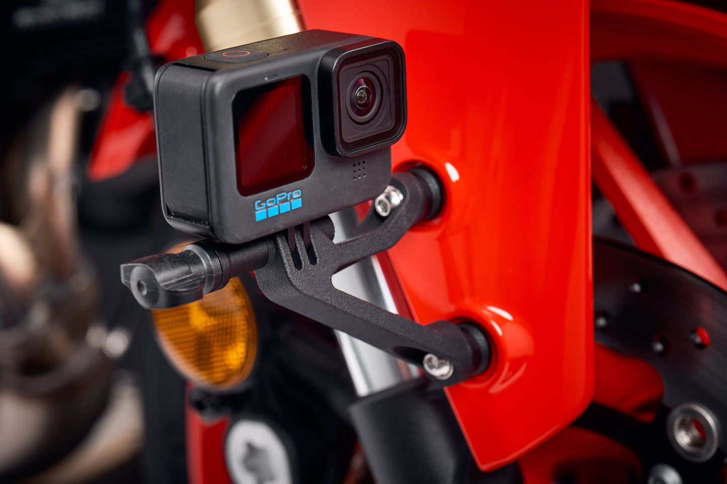 Evotech Action / Safety Camera Front Mudguard Mount - Yamaha YZF-R7 (2026+)