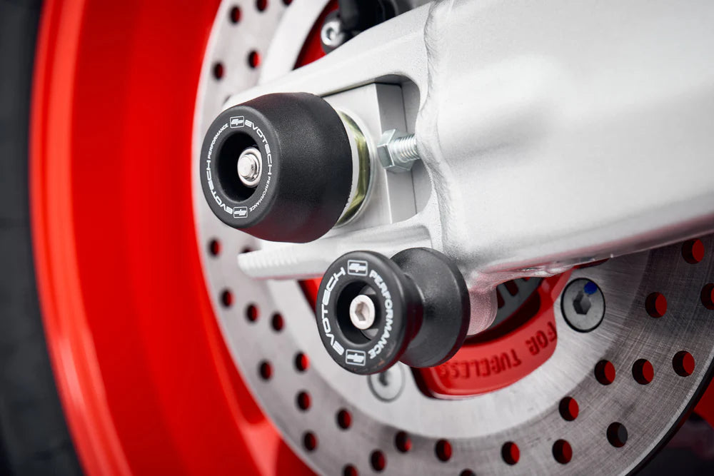Yamaha Tracer 9 GT & GT Plus (2025 - On) Front & Rear Spindle Bobbins - Evotech Performance