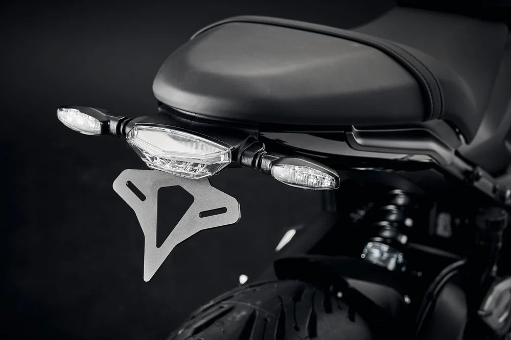Triumph Trident Tail Tidy (2025 - On) Clear Light. Evotech Performance