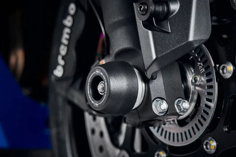 Suzuki GSX-S1000GX & GX Plus. (2024 _ On) Front Spindle Bobbins. Evotech Performance