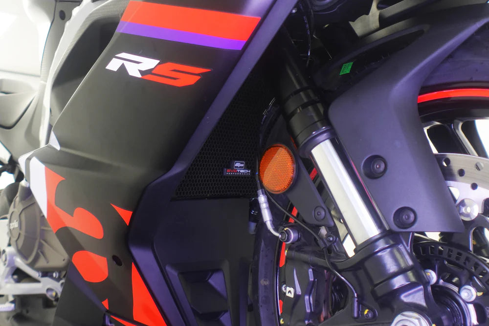 Aprilia RS 457 (2024+) Radiator Guard Evotech Performance.