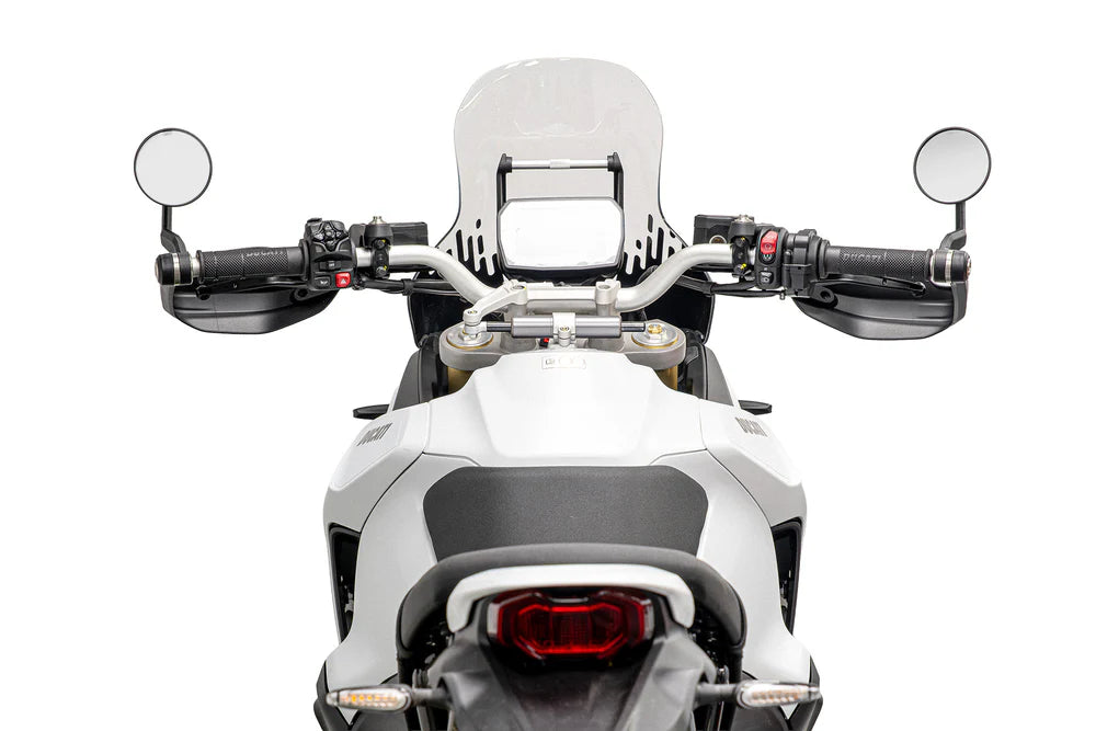 Ducati DesertX V2 Bar End Mirrors Evotech Performance 2026 Onwards Retro Type