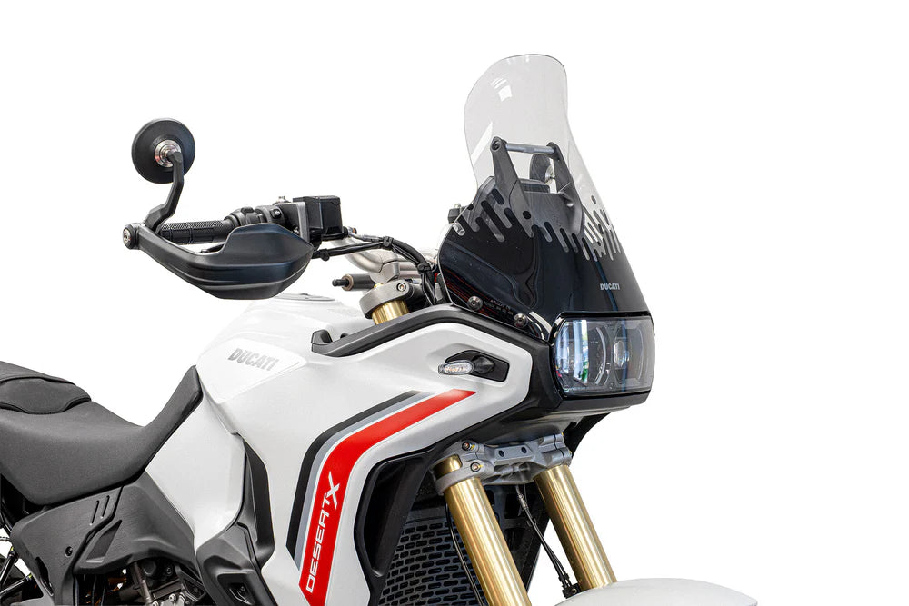 Ducati DesertX V2 Bar End Mirrors Evotech Performance 2026 Onwards Retro Type