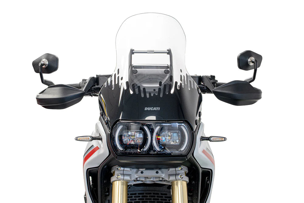 Ducati DesertX V2 Bar End Mirrors Evotech Performance 2026 Onwards Sport Type