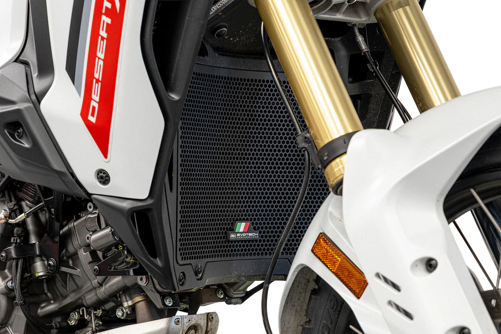 Ducati DesertX V2 Radiator Guard Evotech Performance 2026 Onwards