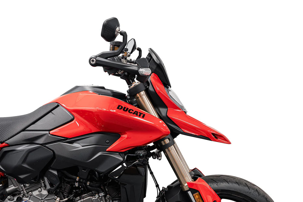 Ducati Hypermotard V2 & SP (2026 - On) Fly Screen (Carbon Fibre) Evotech Performance.