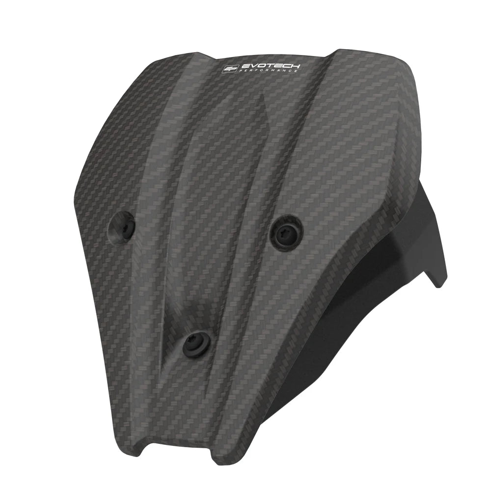 Ducati Hypermotard V2 & SP (2026 - On) Fly Screen (Carbon Fibre) Evotech Performance.