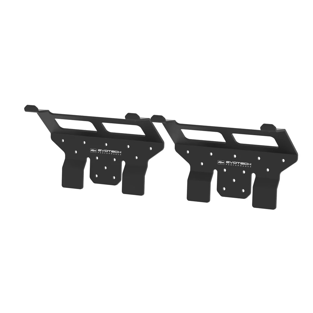 Ducati Multistrada V4 S Grand Tour (2024) Aluminium Side Pannier Wall Mounting Brackets - Evotech Performance