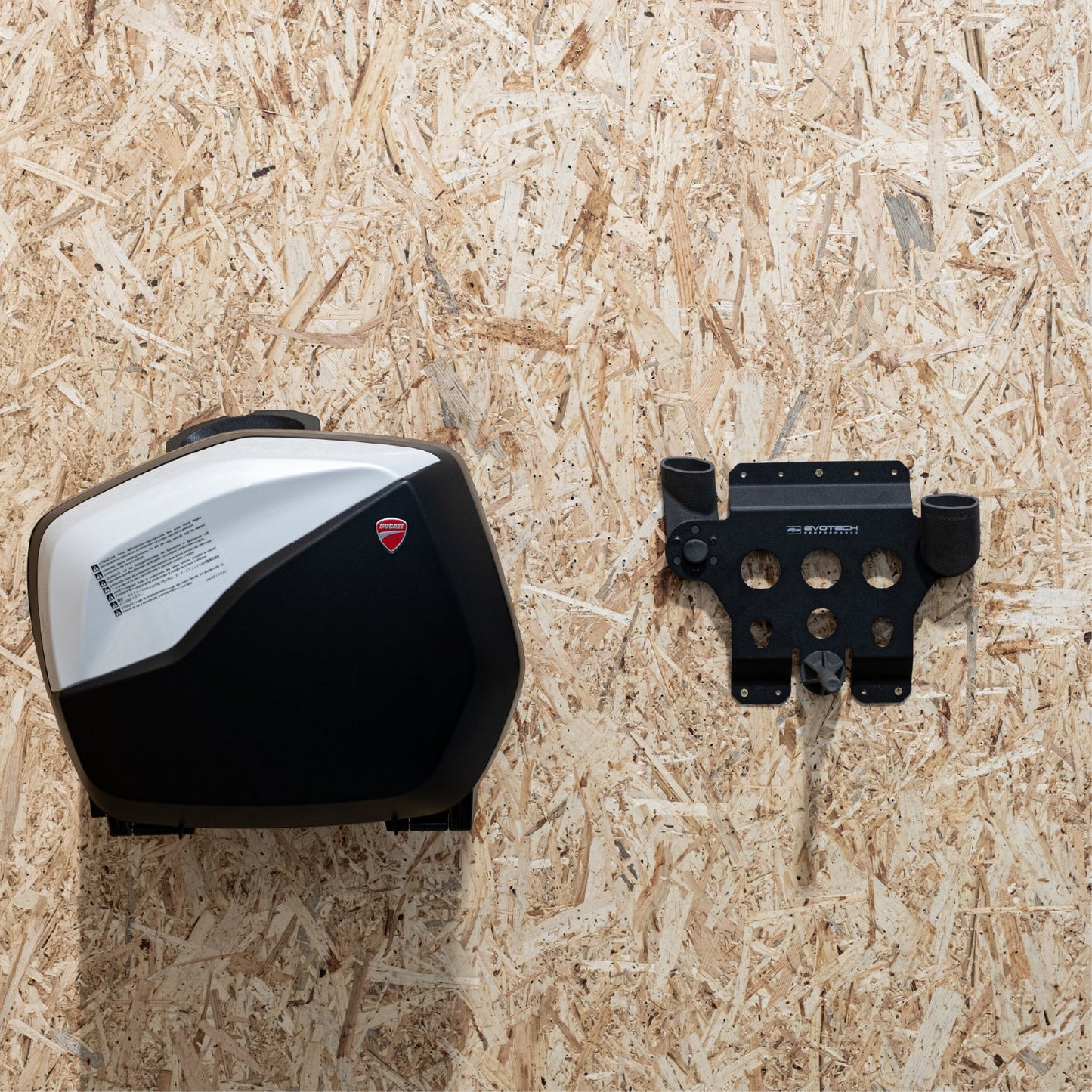 Ducati Multistrada V4 S (2025+) Side Pannier Wall Mount Bracket Plastic Version