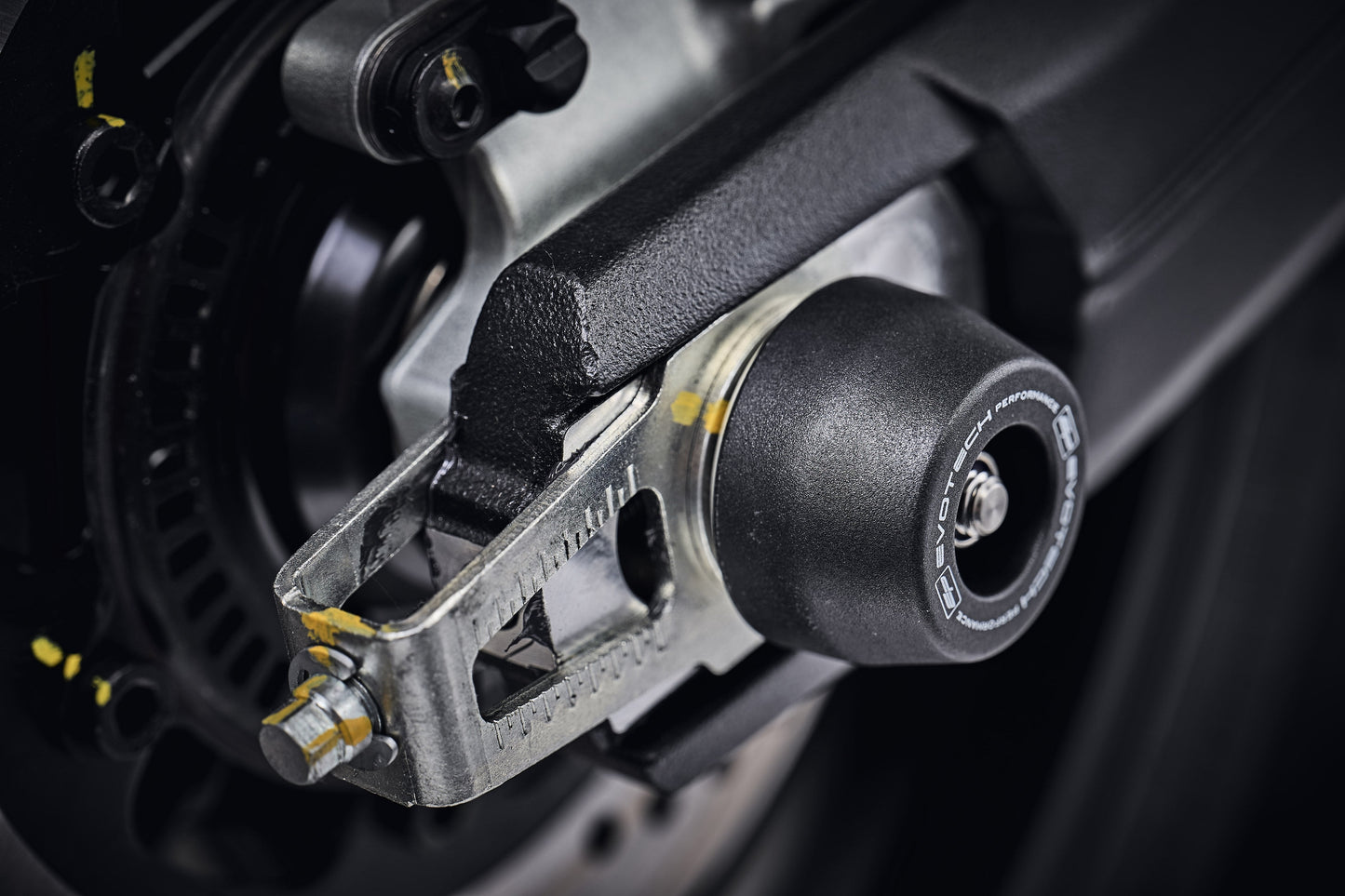 Evotech Rear Spindle Bobbins - Ducati Scrambler Nightshift (2026+)